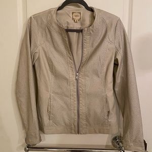 Faux Leather Jacket